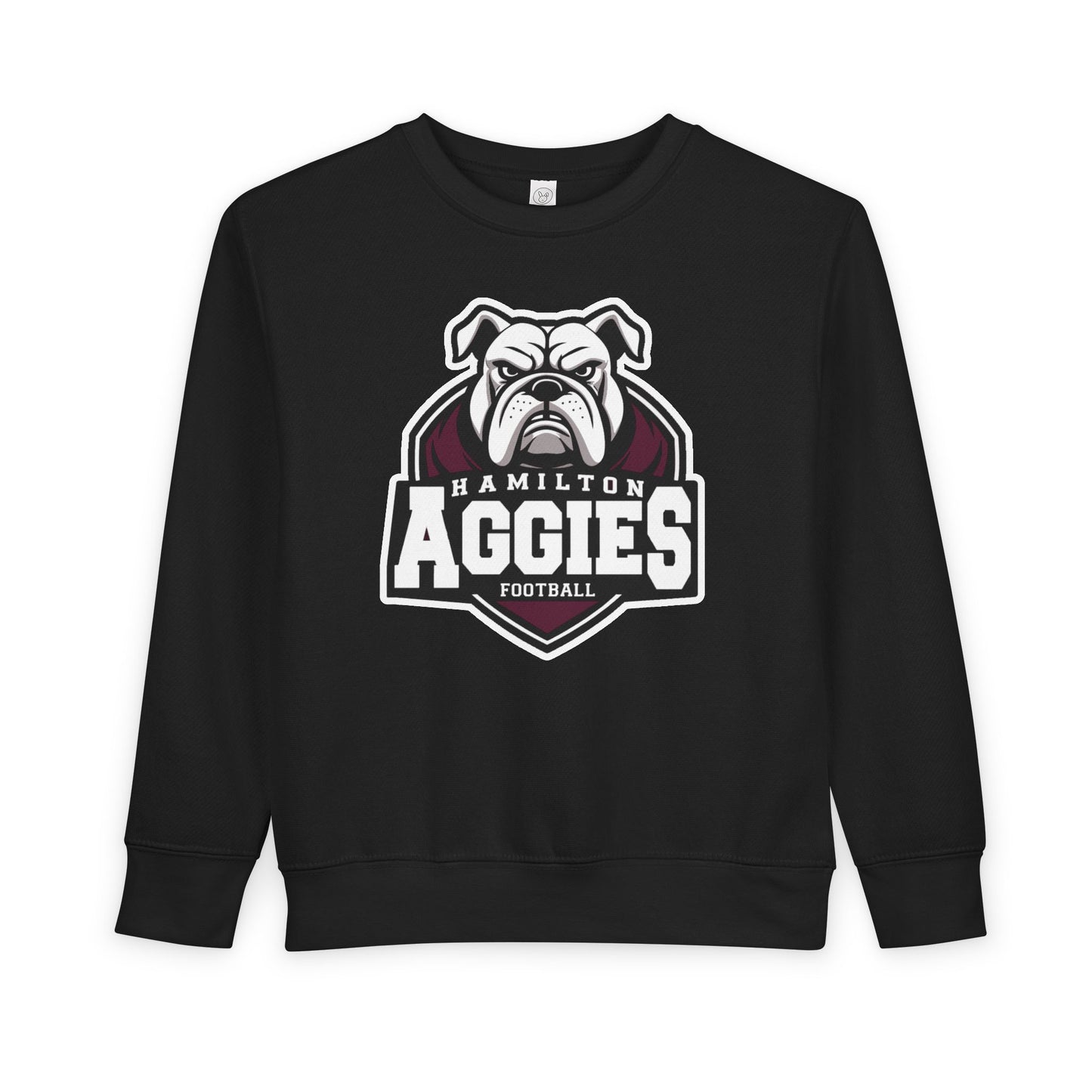 Toddler Crewneck Sweatshirt \ Hamilton Aggies Football \ HAF2