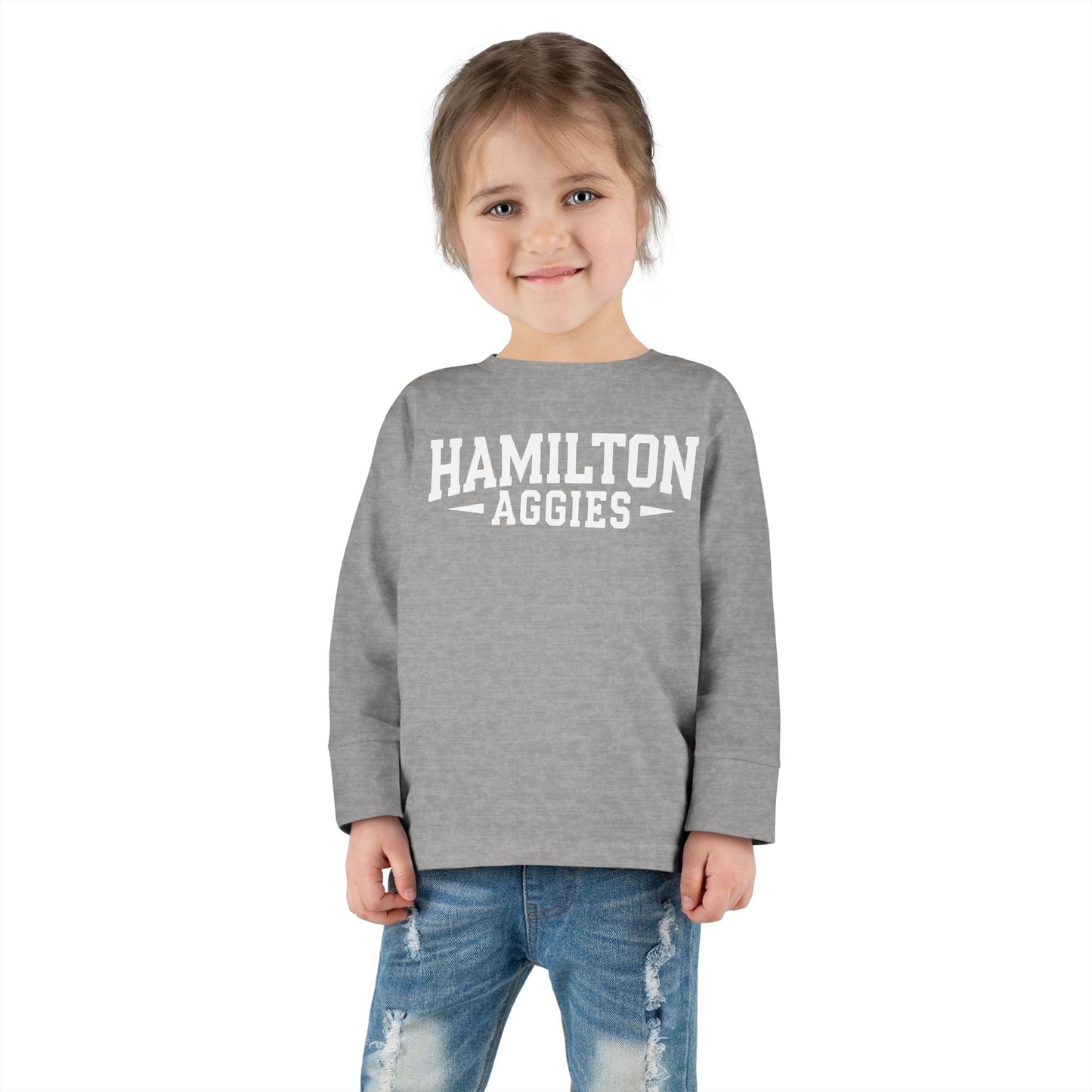 Toddler Long Sleeve Tee \ Hamilton Aggies \ HA3