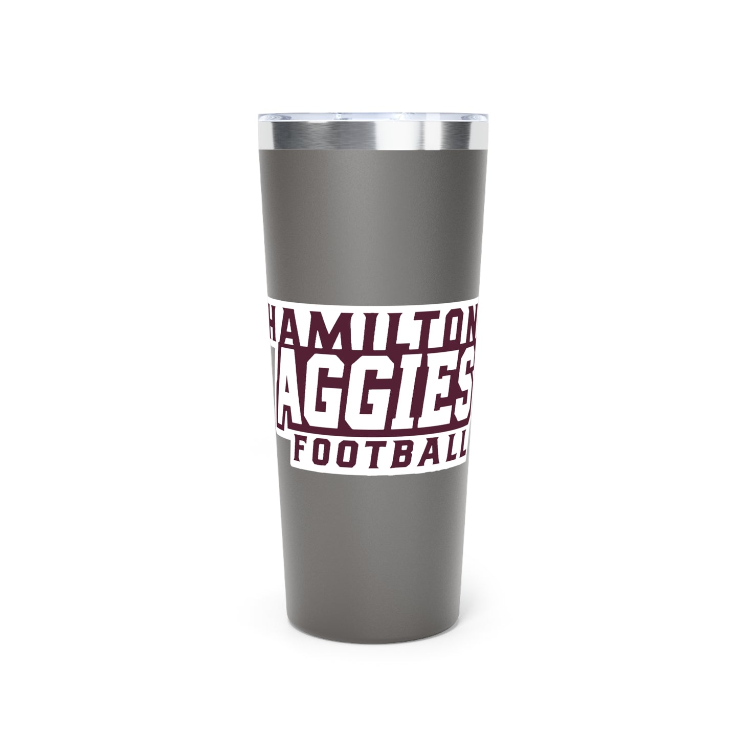 22oz Cooper Insulated Tumbler \ Hamilton Aggies Football \ HAF1