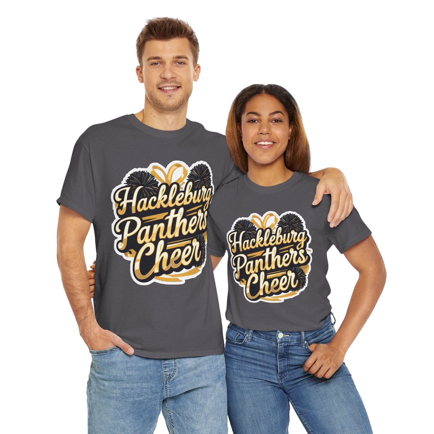 Adult Tee \ Hackleburg Panthers Cheer \ HPC2