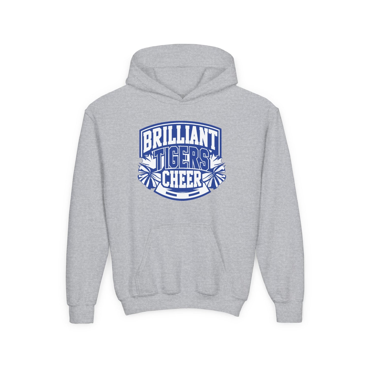 Youth Hoodie Sweatshirt \ Brilliant Tigers Cheer \ BTC1