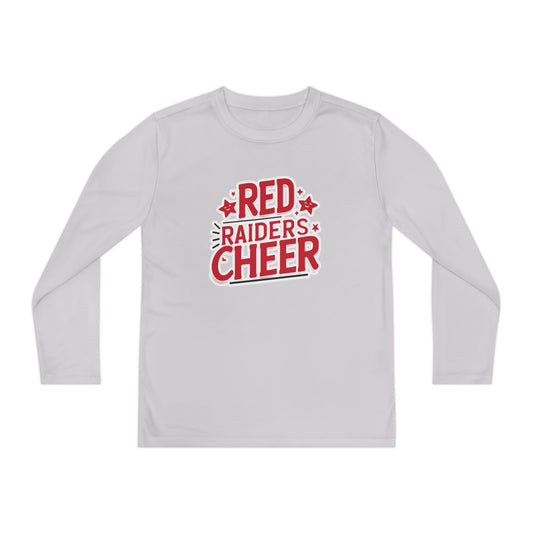 Youth Long Sleeve Tee \ Marion County Red Raiders Cheer \ MCC2
