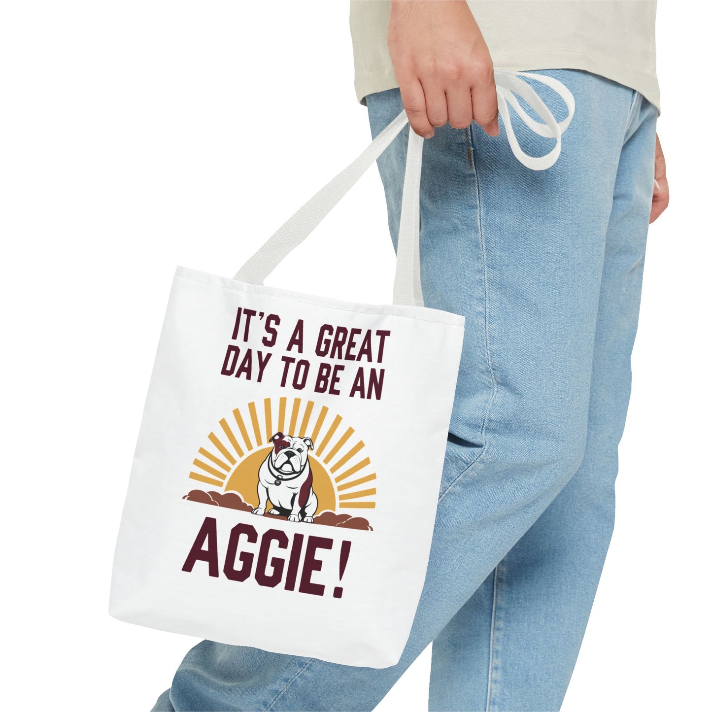 Tote Bag \ It's a Great Day to be an Aggie! \ GDA4