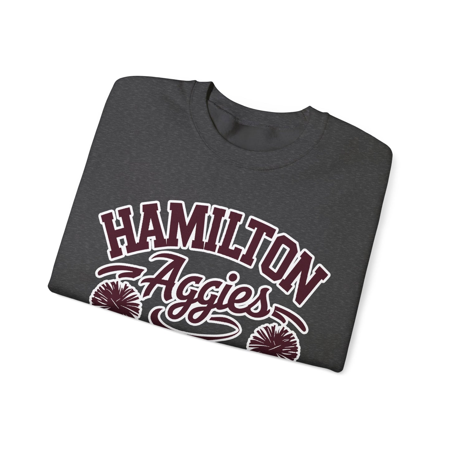 Adult Crewneck Sweatshirt \ Hamilton Aggies Cheer \ HAC2