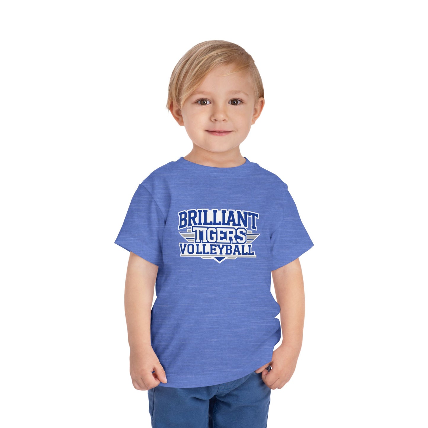 Toddler Tee \ Brilliant Tigers Volleyball \ BTV2