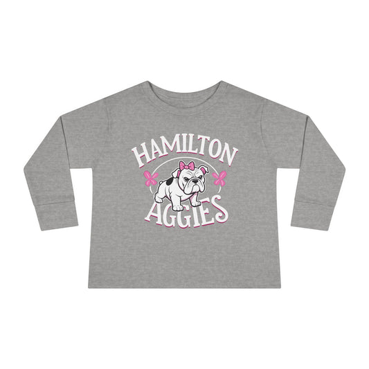 Toddler Long Sleeve Tee \ Hamilton Aggies \ HAG4