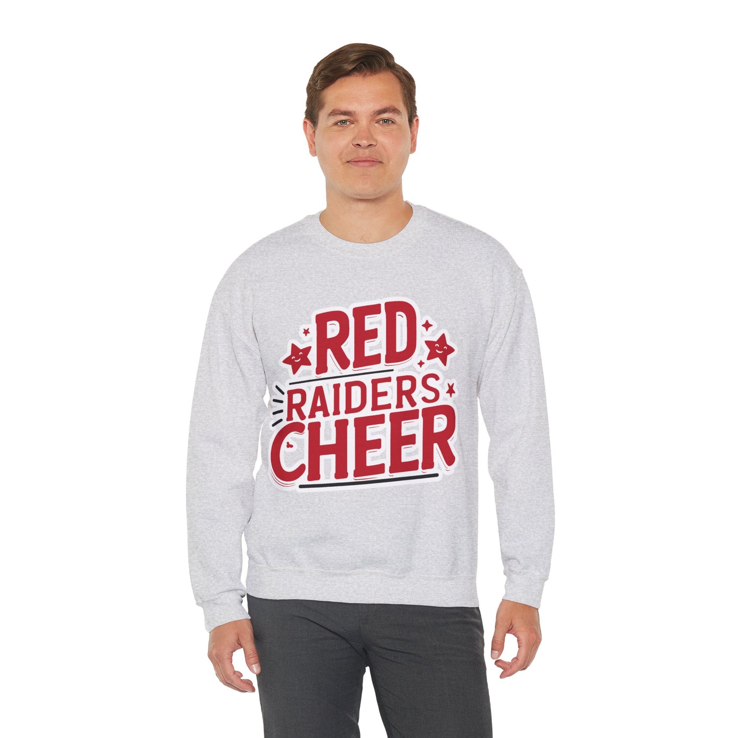 Adult Crewneck Sweatshirt \ Marion County Red Raiders Cheer \ MCC2