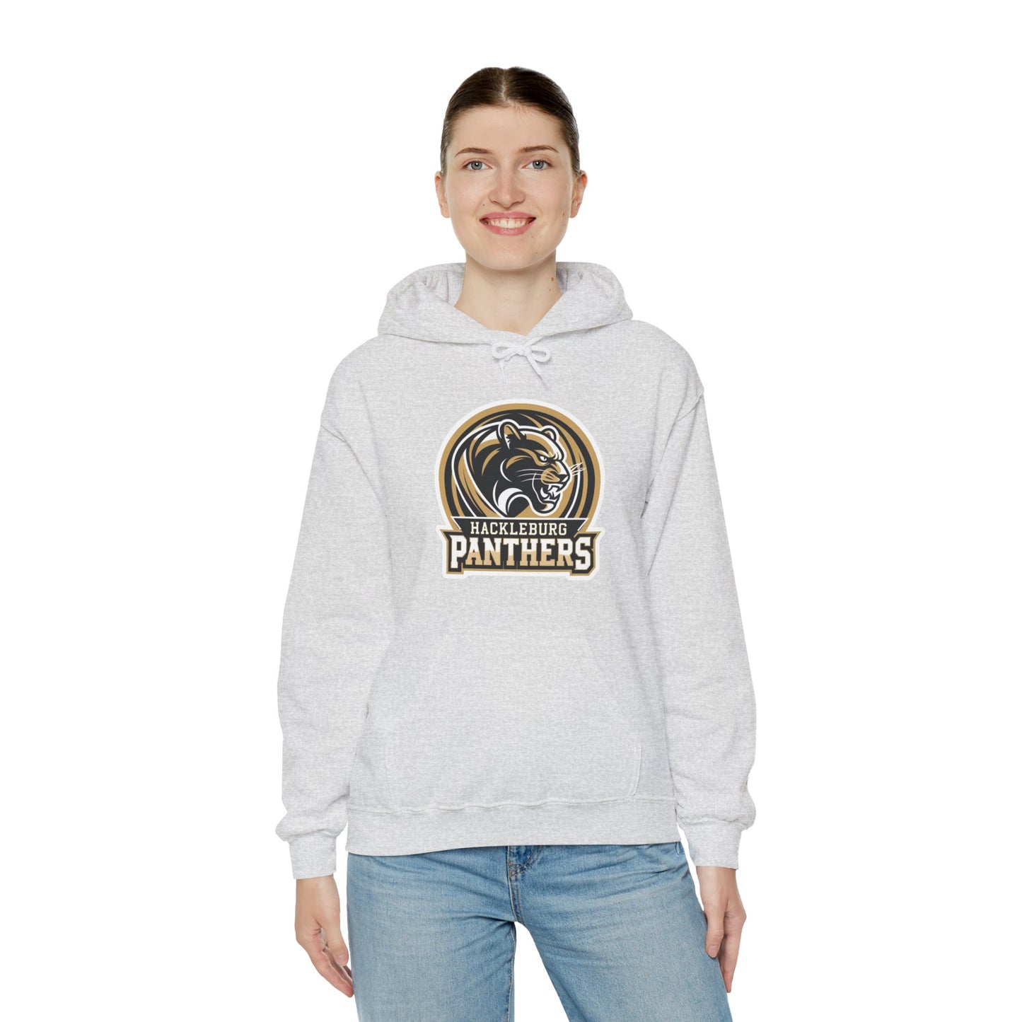 Adult Hoodie Sweatshirt \ Hackleburg Panthers \ HP2
