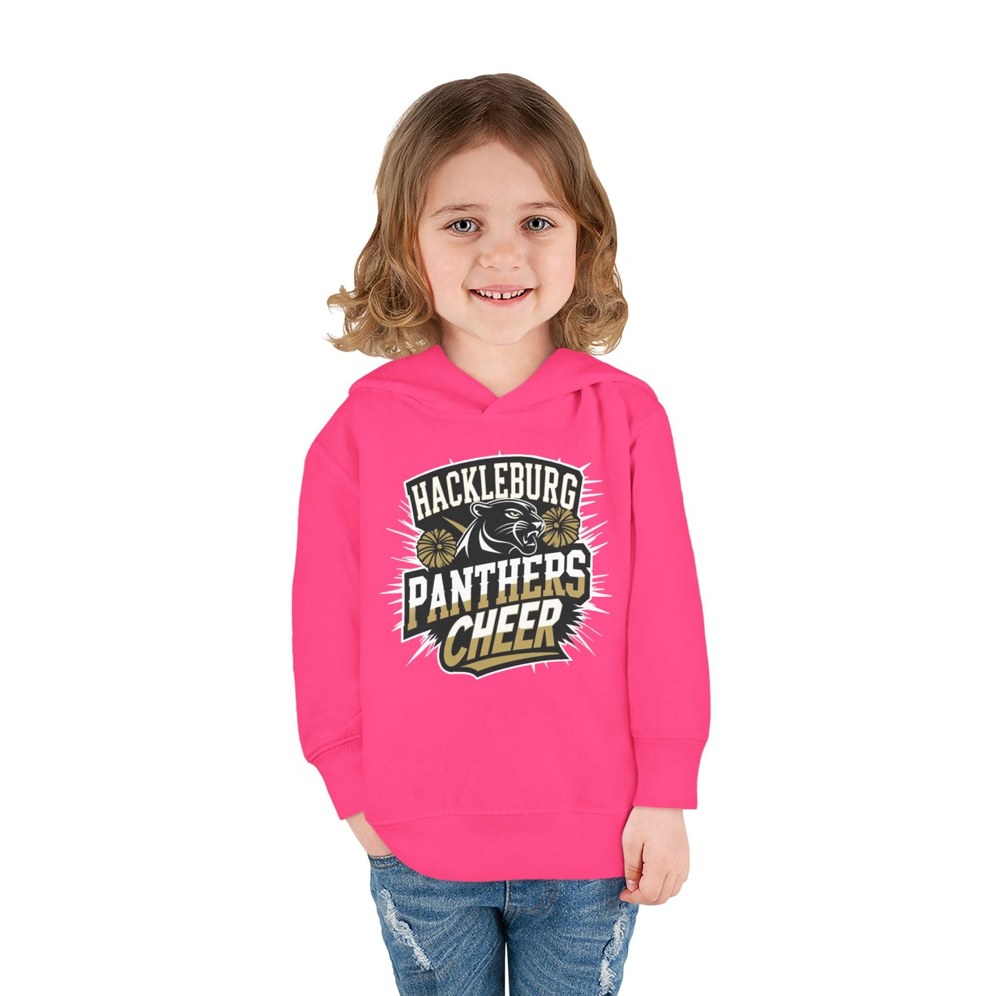 Toddler Hoodie Sweatshirt \ Hackleburg Panthers \ HPC1