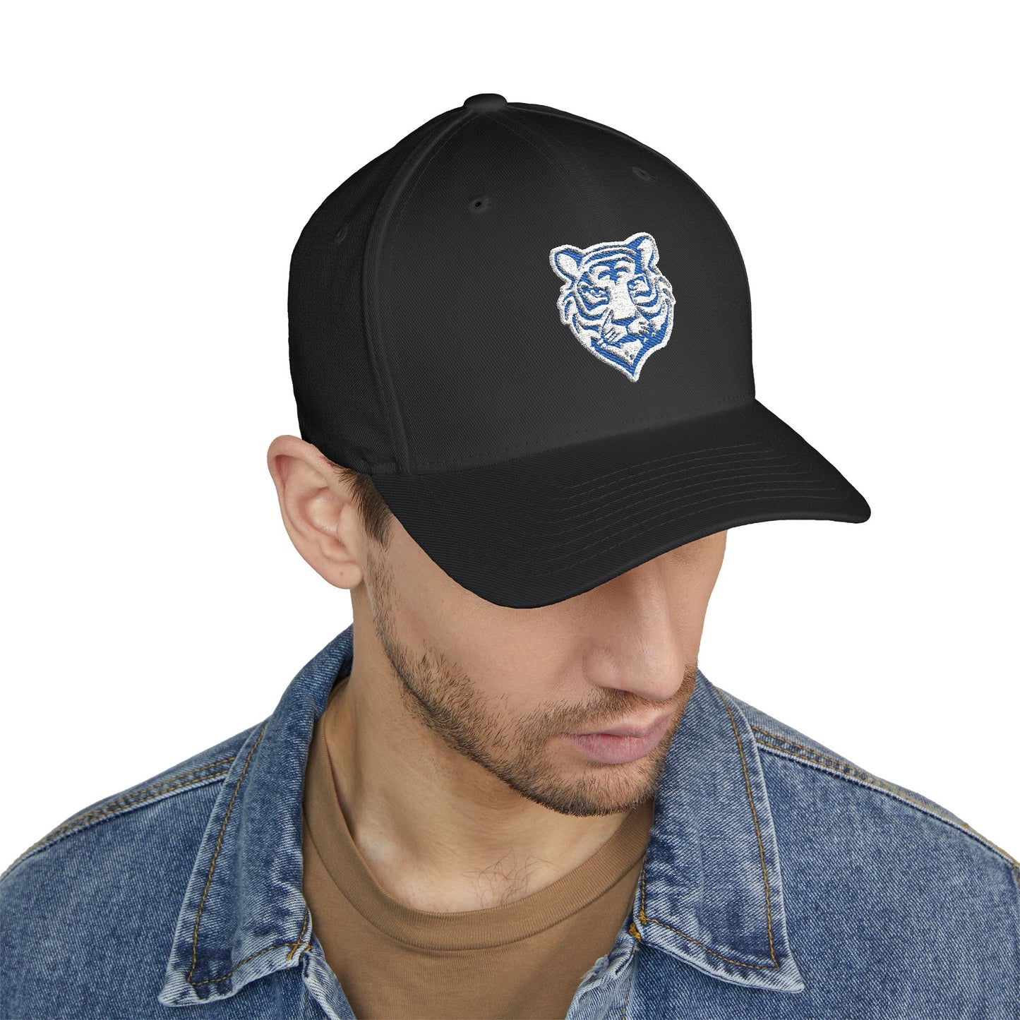 Closed-Back Structured Cap \ Brilliant Tigers \ BTCBCD1