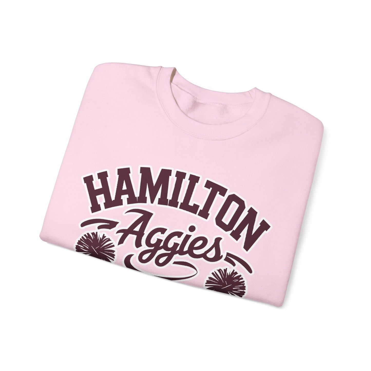Adult Crewneck Sweatshirt \ Hamilton Aggies Cheer \ HAC2