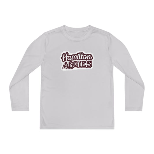 Youth Long Sleeve Tee \ Hamilton Aggies \ HAG2