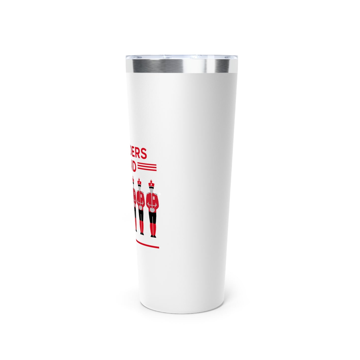 22oz Copper Insulated Tumbler \ Marion County Red Raiders Band \ MCB1
