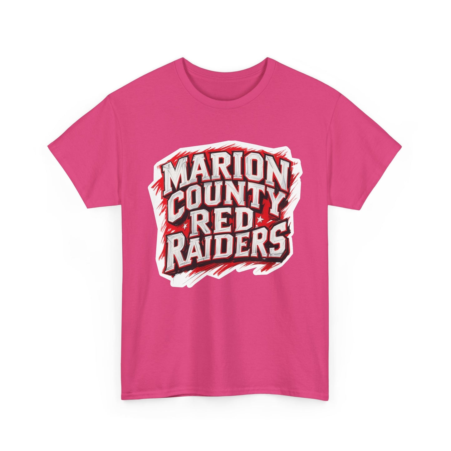Adult Tee \ Marion County Red Raiders \ MC1