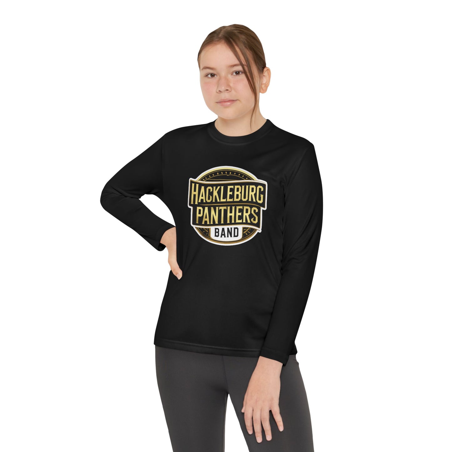 Youth Long Sleeve Tee \ Hackleburg Panthers Band \ HPB2