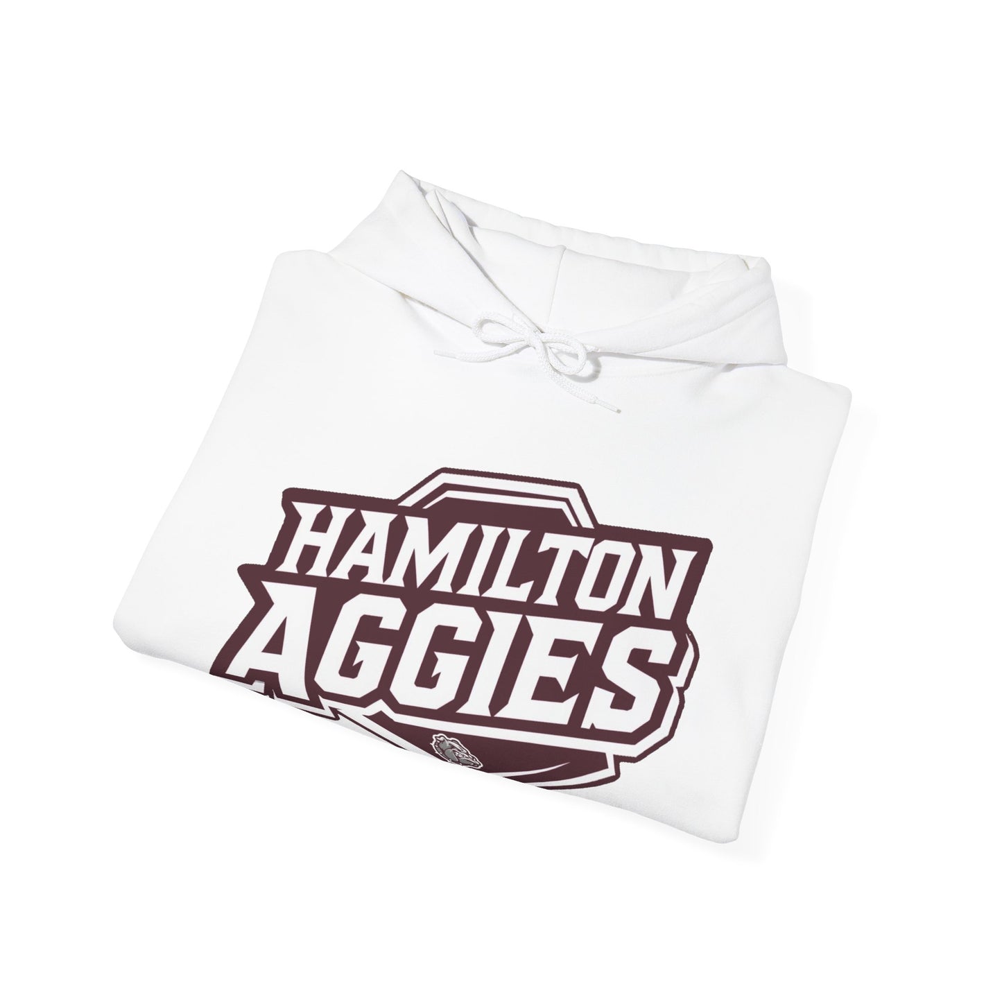 Adult Hoodie Sweatshirt \ Hamilton Aggies \ HA1