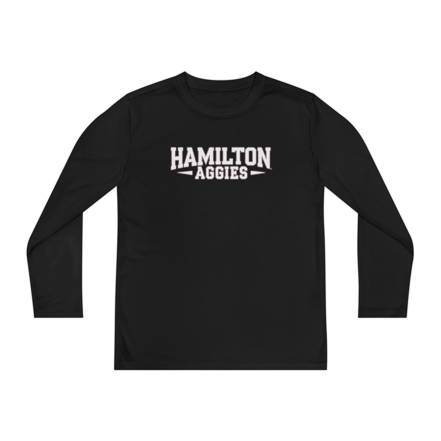 Youth Long Sleeve Tee \ Hamilton Aggies \ HA3
