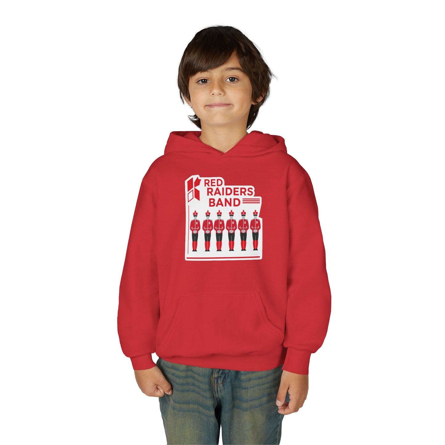 Youth Hoodie Sweatshirt \ Marion County Red Raiders Band \ MCB1