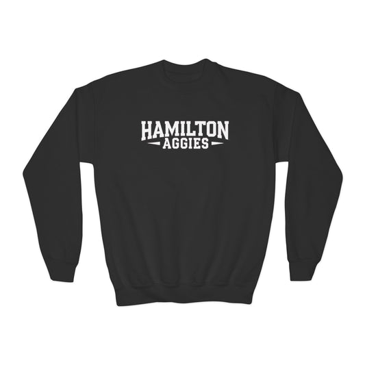 Youth Crewneck Sweatshirt \ Hamilton Aggies \ HA3