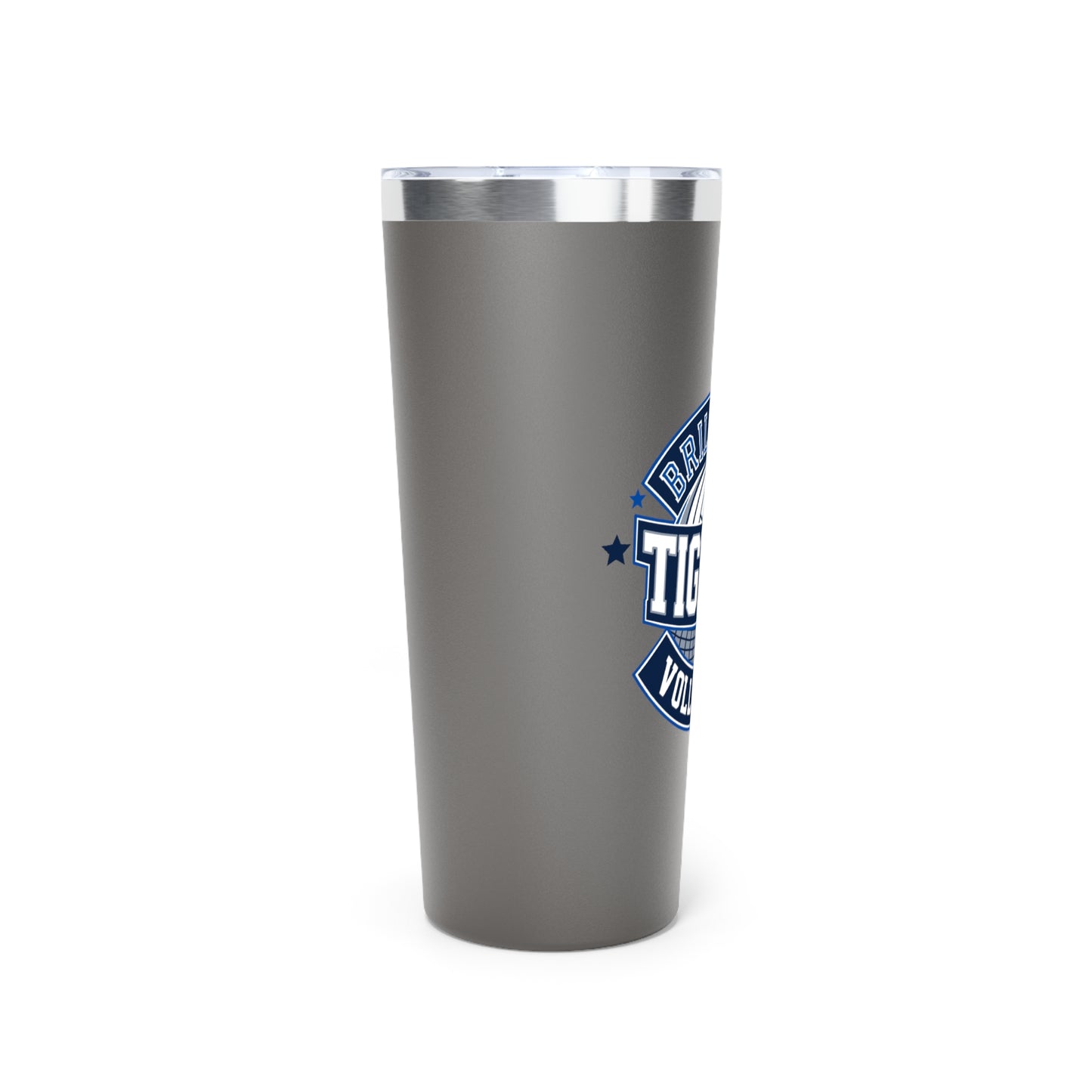 22oz Copper Insulated Tumbler \ Brilliant Tigers Volleyball \ BTV1