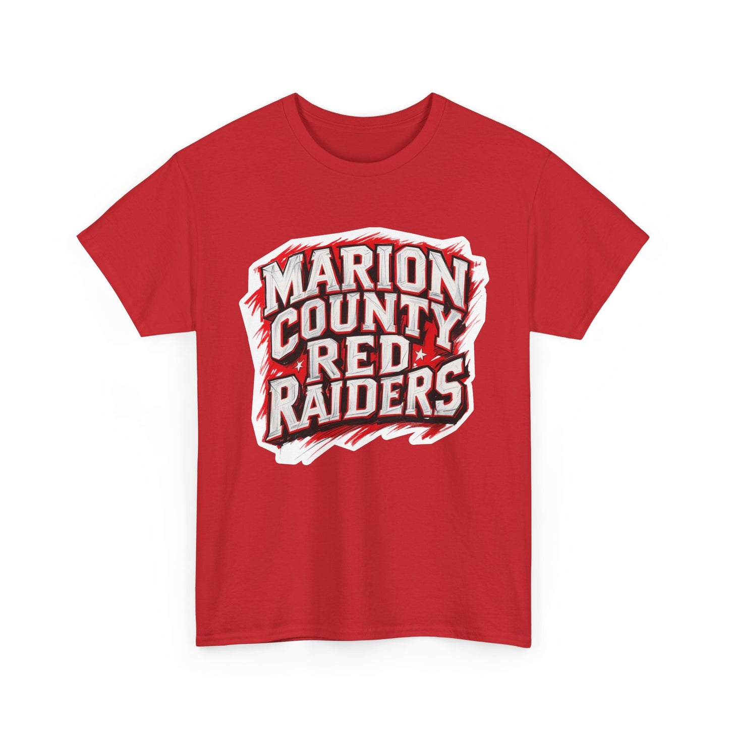 Adult Tee \ Marion County Red Raiders \ MC1