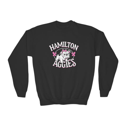Youth Crewneck Sweatshirt \ Hamilton Aggies \ HAG4