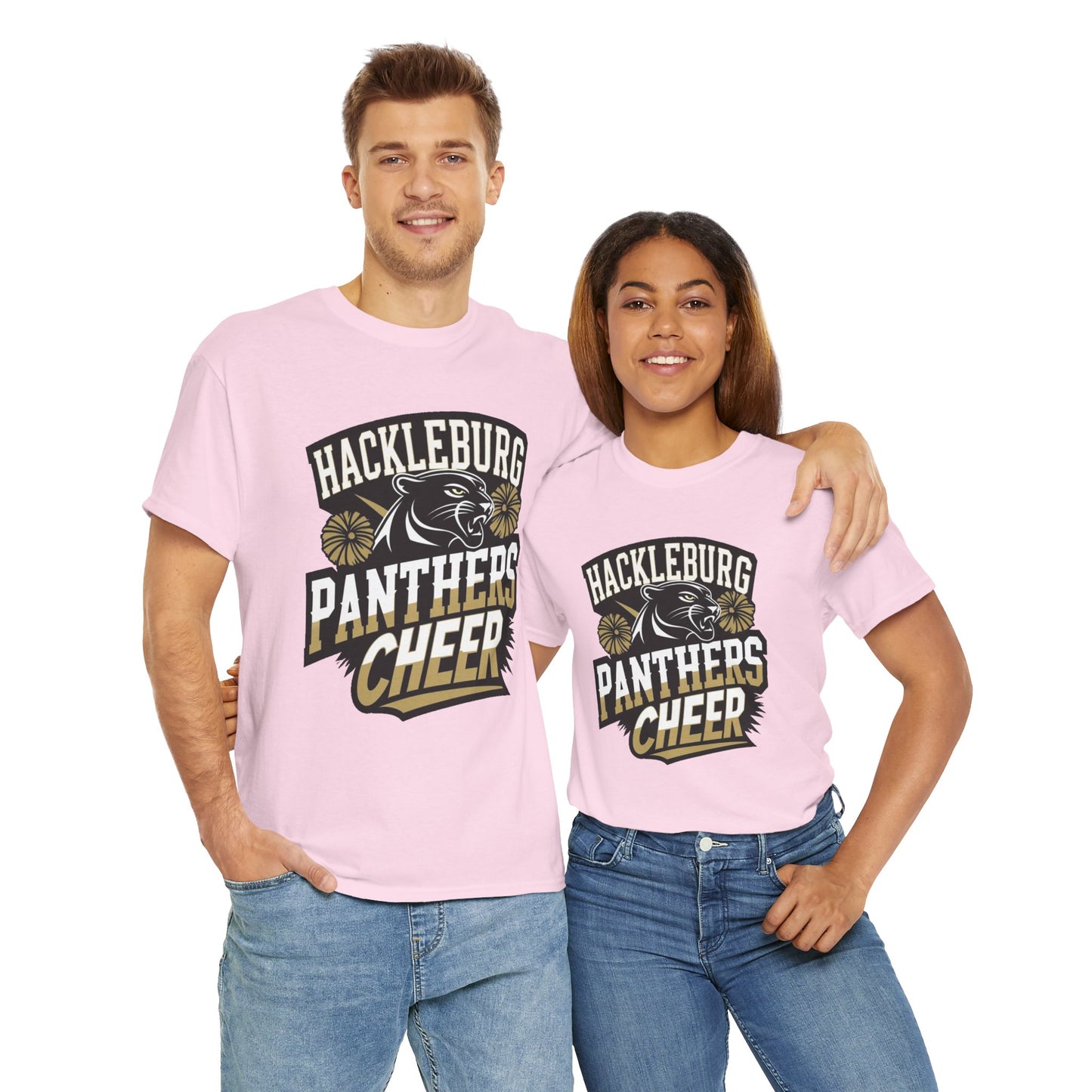 Adult Tee \ Hackleburg Panthers Cheer \ HPC1