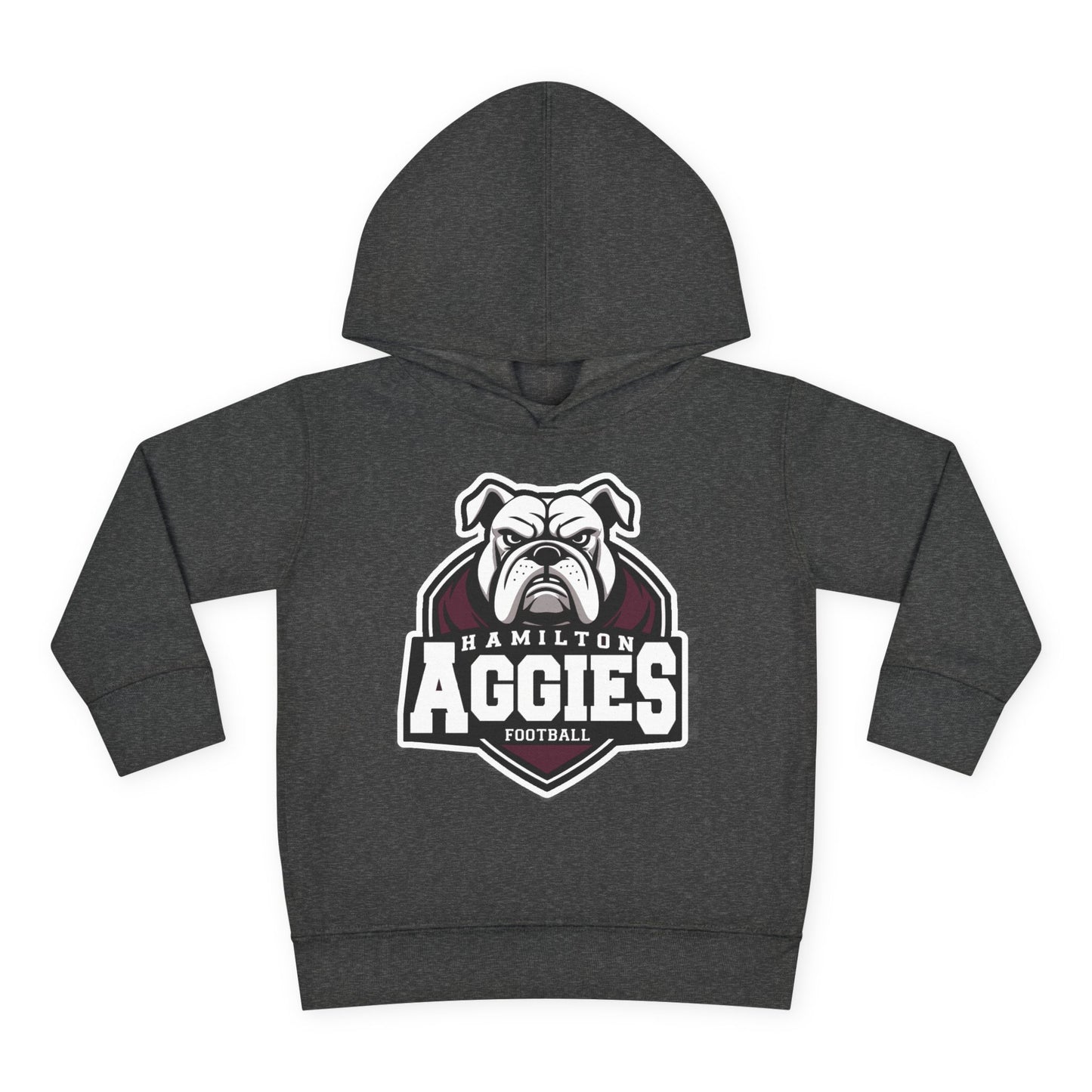 Toddler Hoodie Sweatshirt \ Hamilton Aggies Football \ HAF2