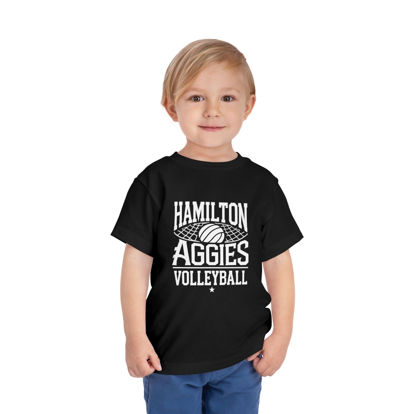 Toddler Tee \ Hamilton Aggies Volleyball \ HAV2