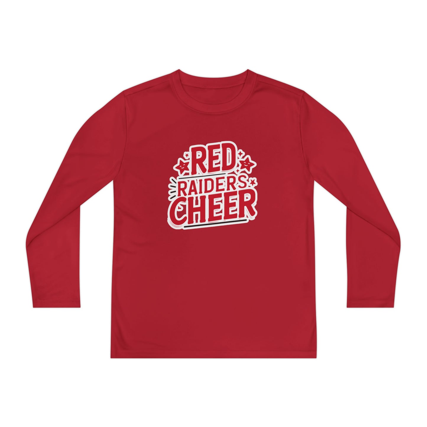 Youth Long Sleeve Tee \ Marion County Red Raiders Cheer \ MCC2