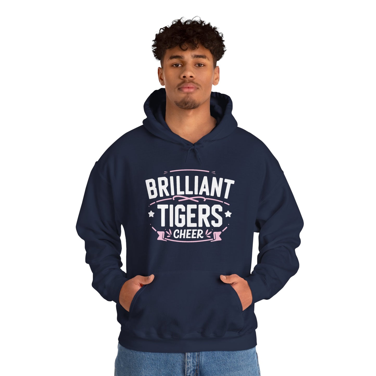 Adult Hoodie Sweatshirt \ Brilliant Tigers Cheer \ BTC2
