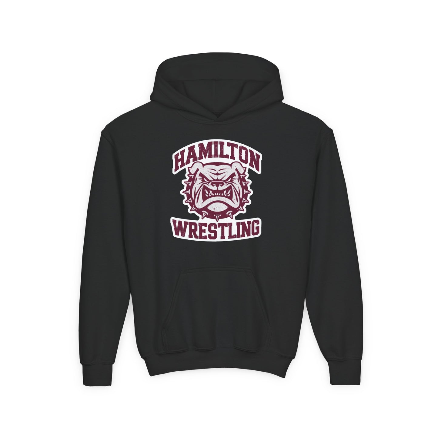 Youth Hoodie Sweatshirt \ Hamilton Aggies Wrestling \ HAW2