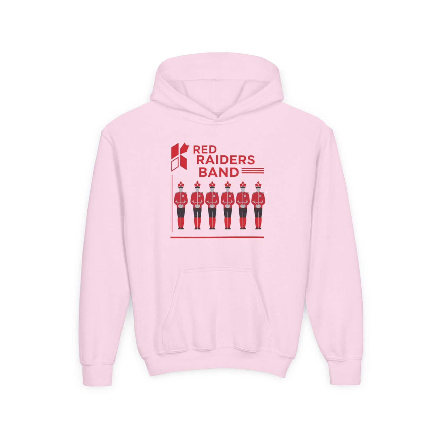 Youth Hoodie Sweatshirt \ Marion County Red Raiders Band \ MCB1