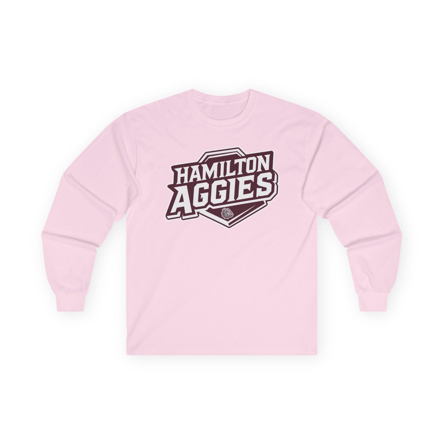 Adult Long Sleeve Tee \ Hamilton Aggies \ HA1