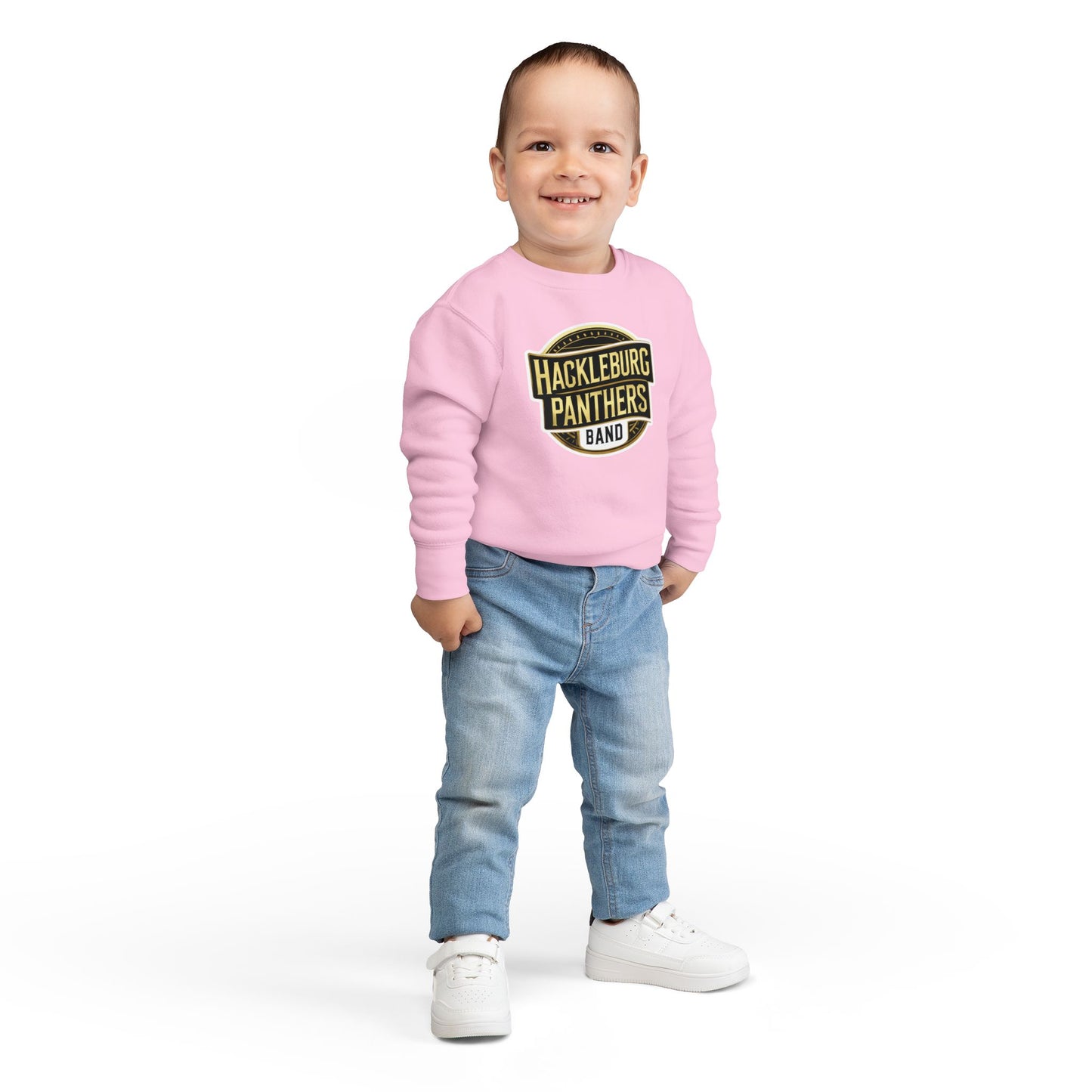 Toddler Crewneck Sweatshirt \ Hackleburg Panthers Band \ HPB2