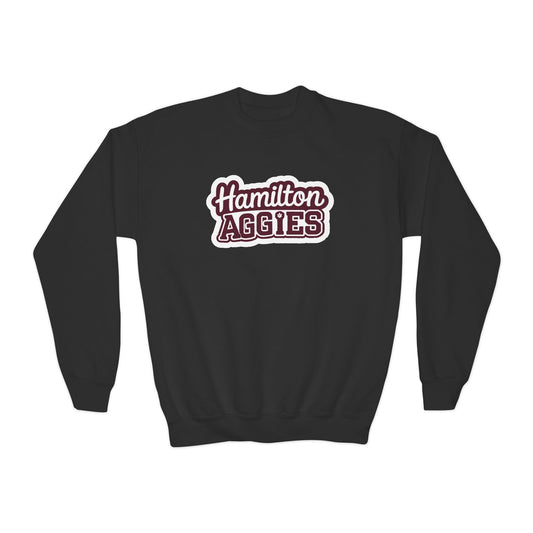 Youth Crewneck Sweatshirt \ Hamilton Aggies \ HAG2