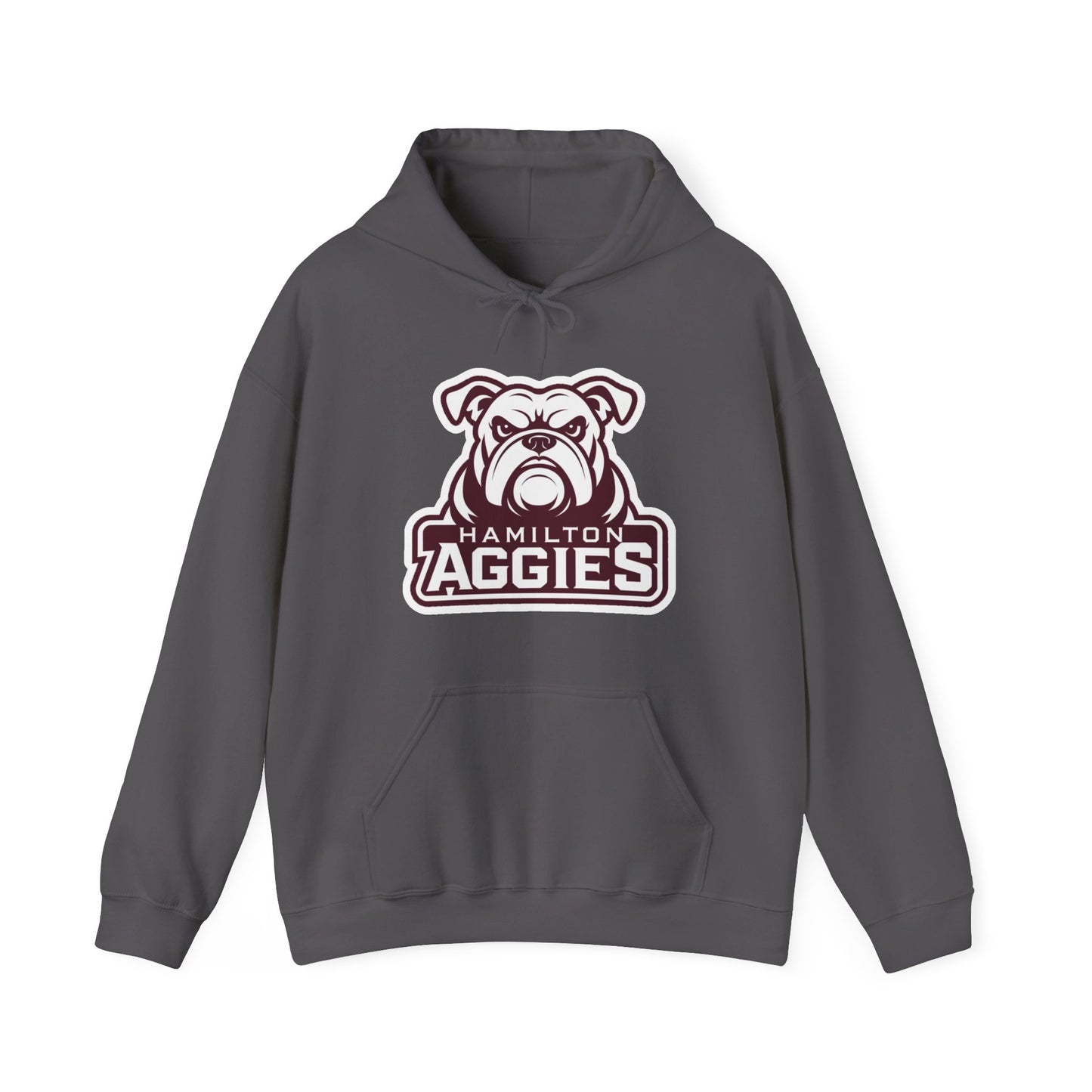Adult Hoodie Sweatshirt \ Hamilton Aggies \ HA4