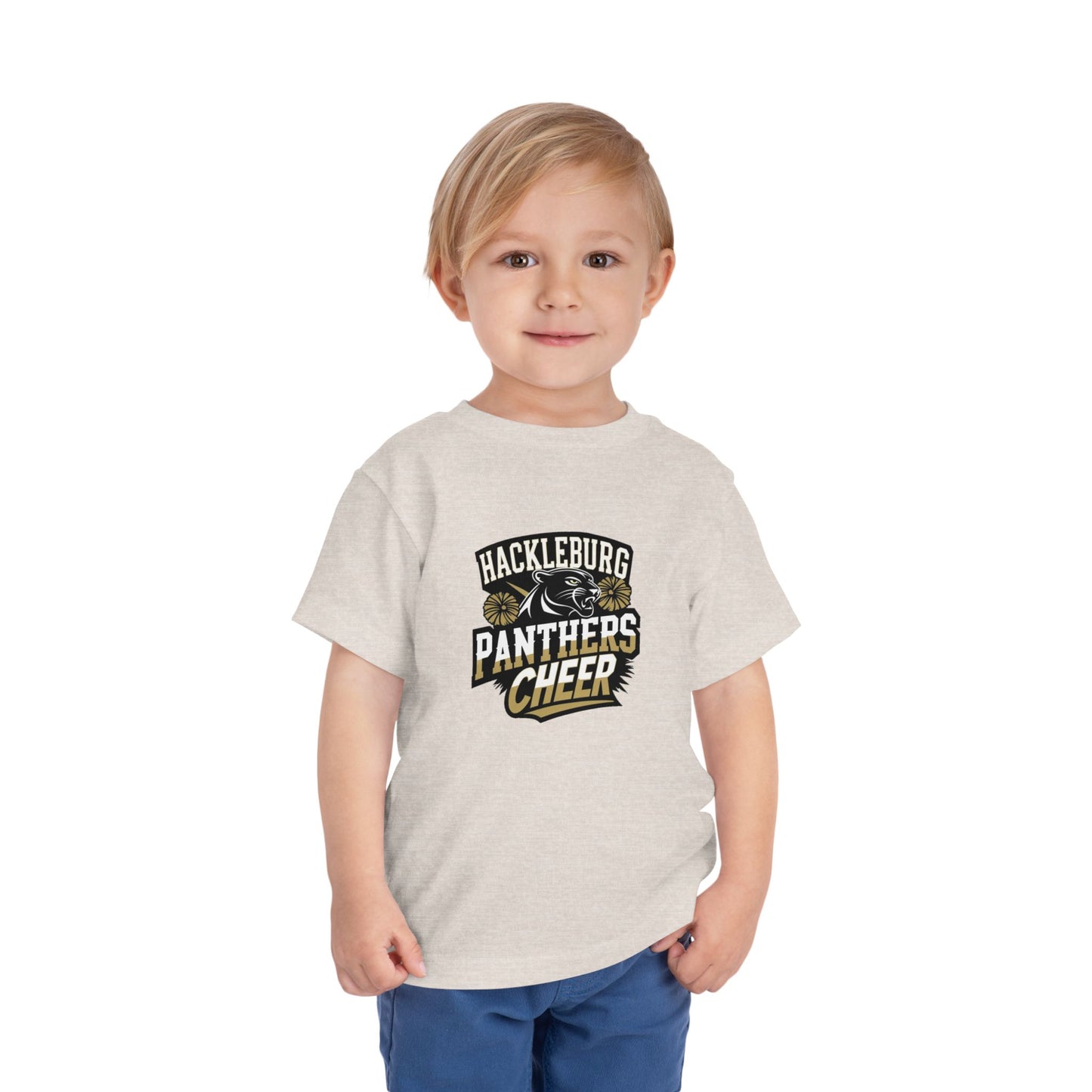 Toddler Tee \ Hackleburg Panthers Cheer \ HPC1