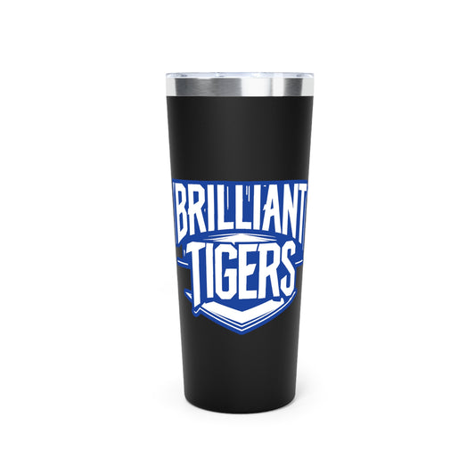 22oz Copper Insulated Tumbler \ Brilliant Tigers \ BT2