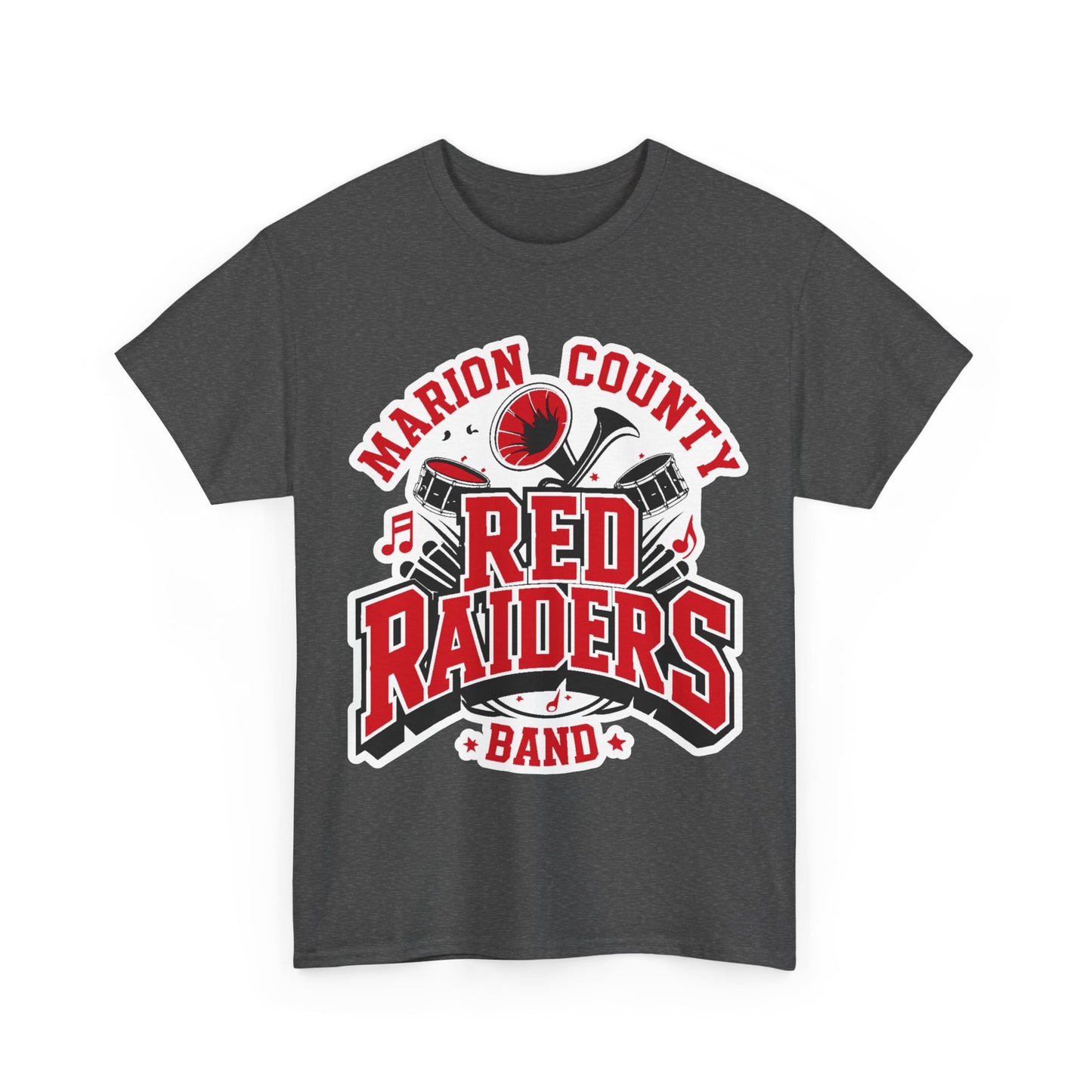 Adult Tee \ Marion County Red Raiders Band \ MCB2