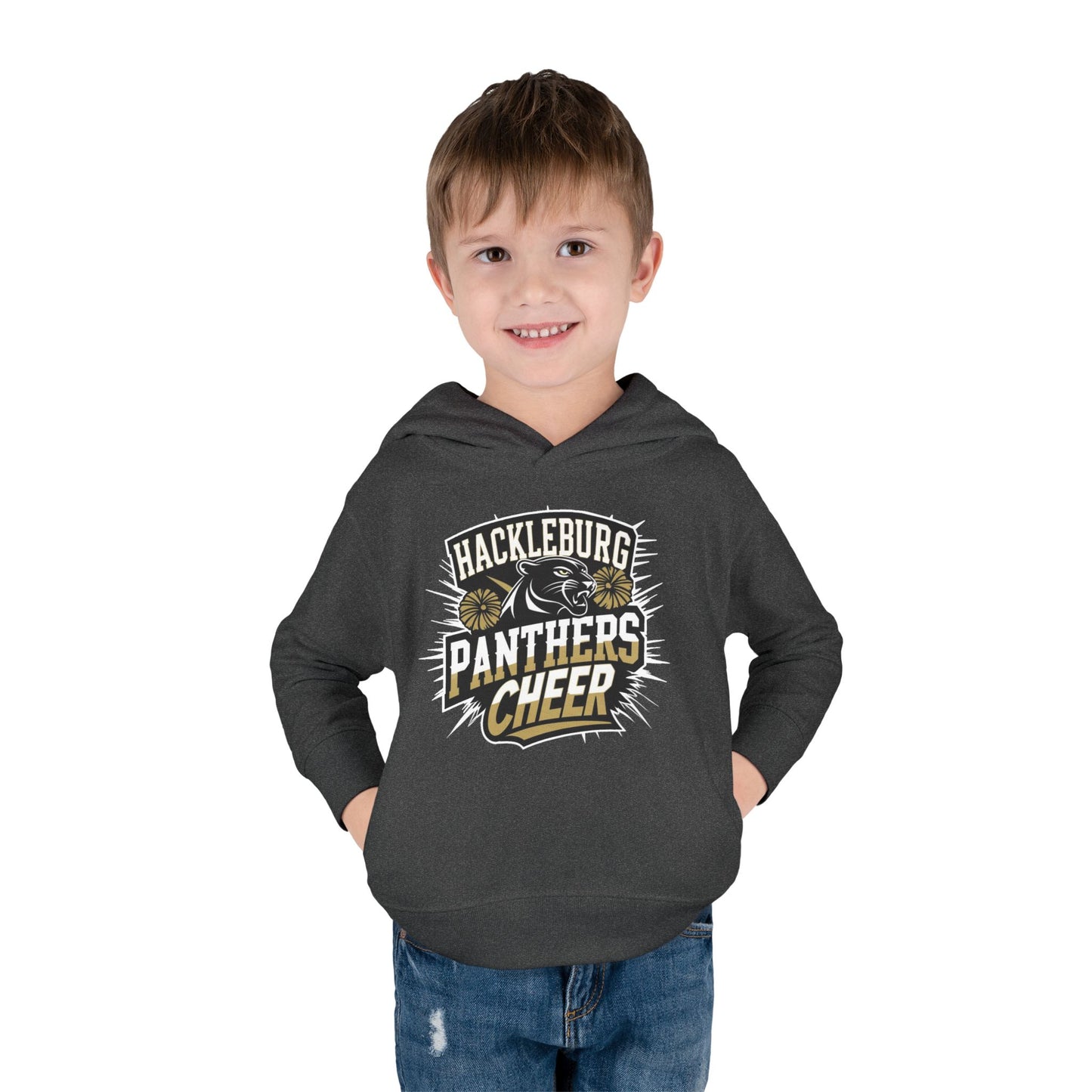 Toddler Hoodie Sweatshirt \ Hackleburg Panthers \ HPC1