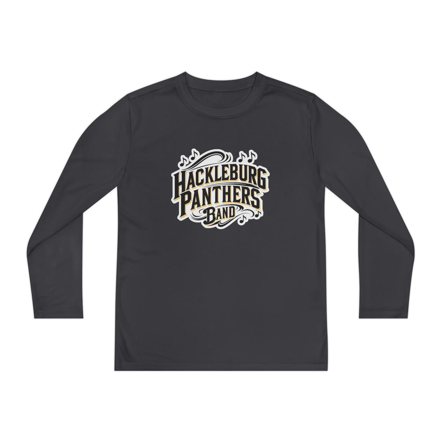 Youth Long Sleeve Tee \ Hackleburg Panthers Band \ HPB1
