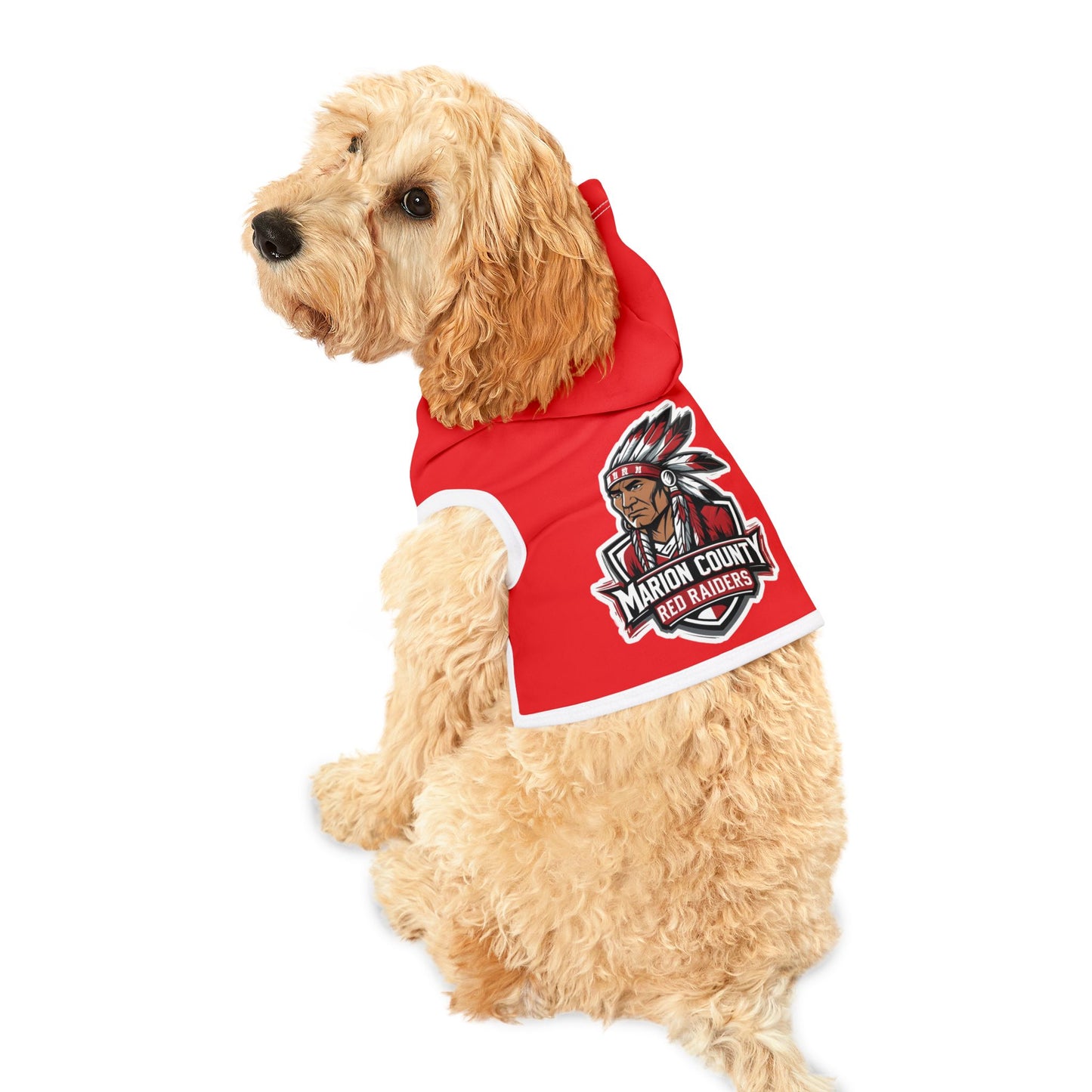 Pet Hoodie \ Marion County Red Raiders \ MC2