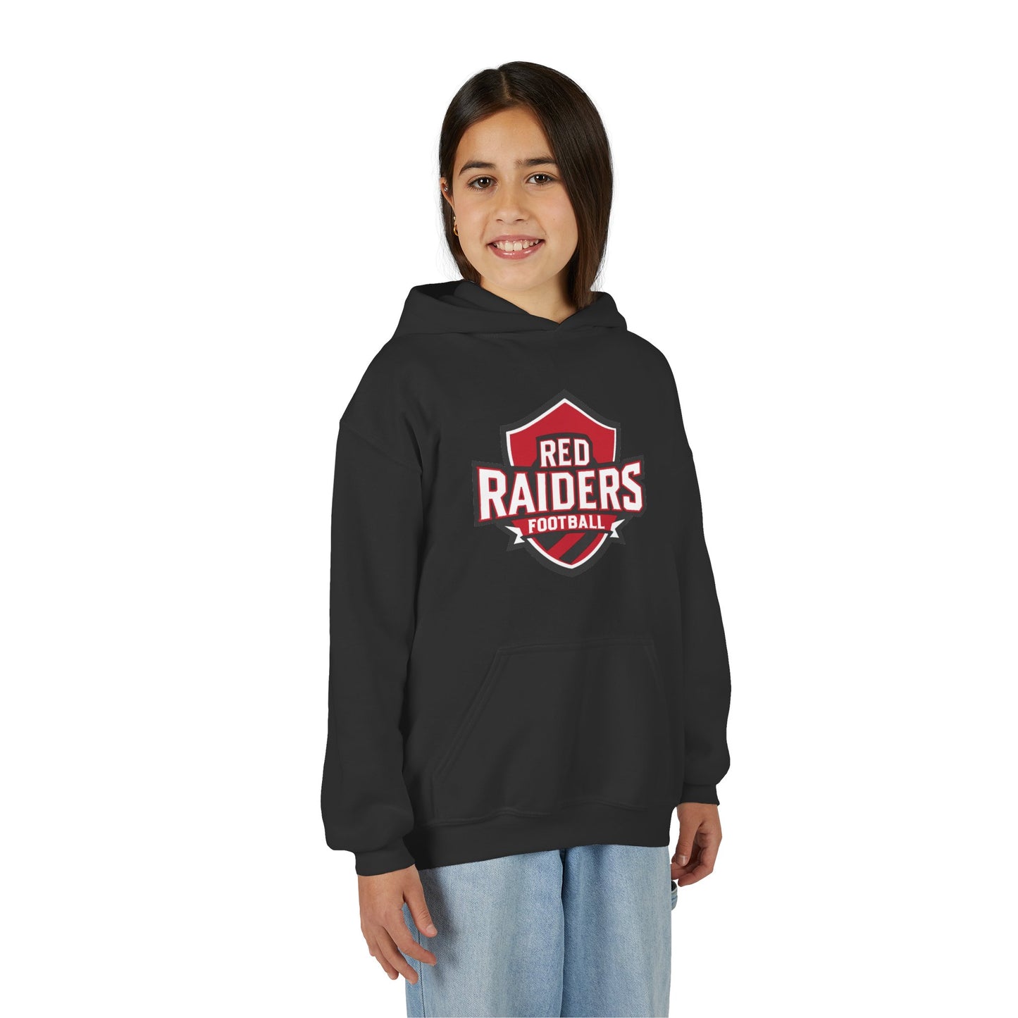 Youth Hoodie Sweatshirt \ Marion County Red Raiders Football\ MCF2
