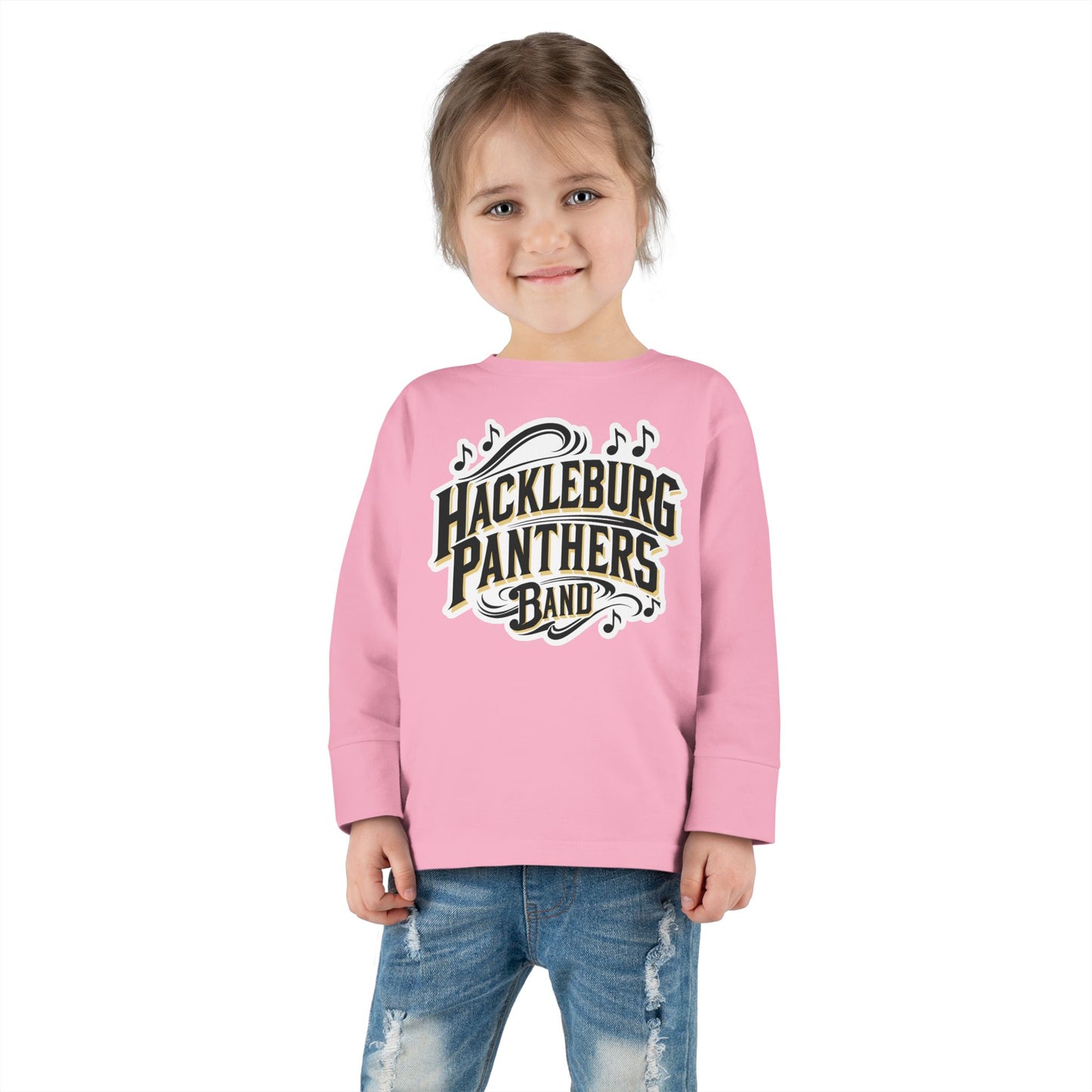 Toddler Long Sleeve Tee \ Hackleburg Panthers Band \ HPB1