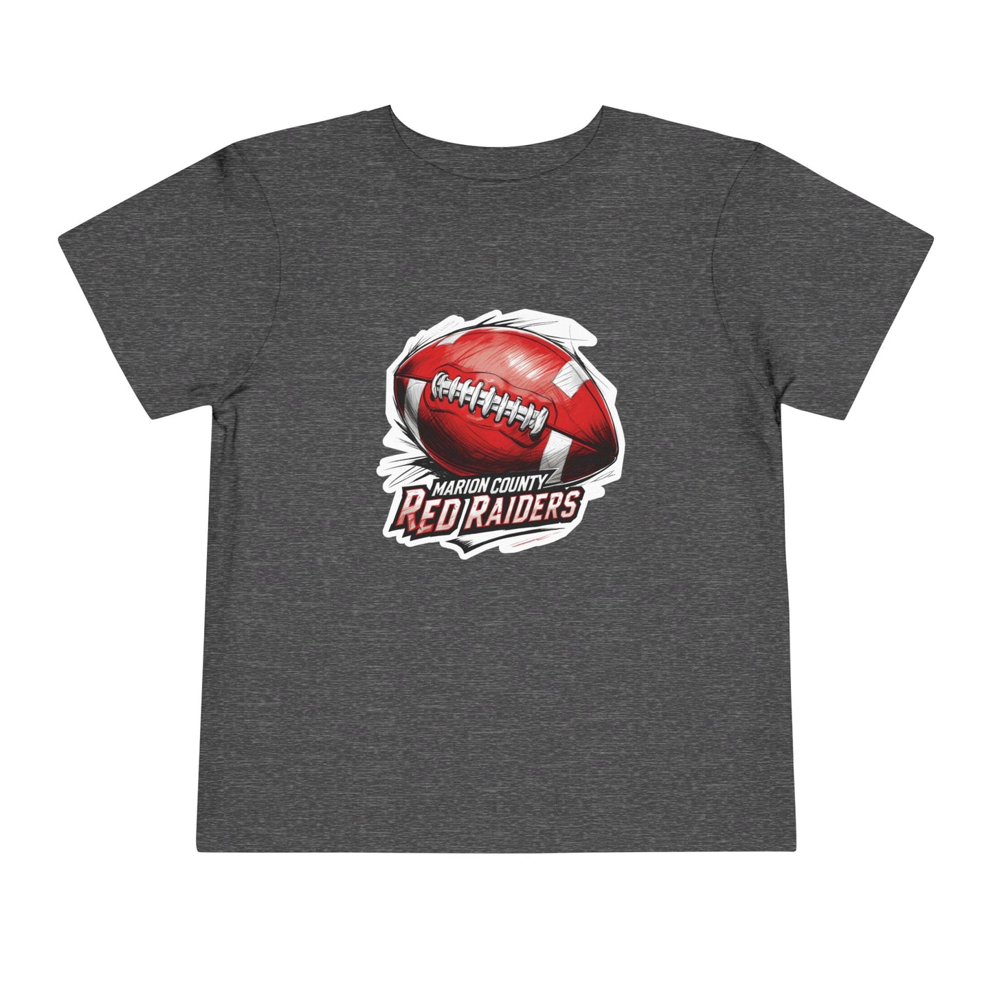 Toddler Tee \ Marion County Red Raiders Football \ MCF1
