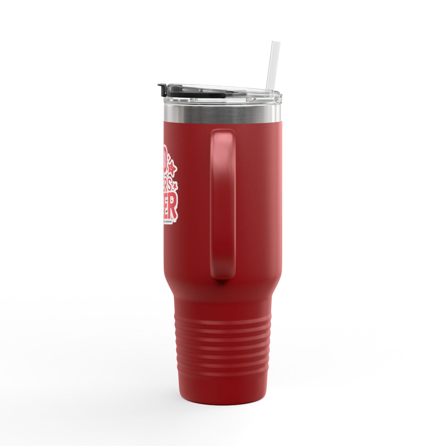 40oz Insulated Tumbler \ Marion County Red Raiders Cheer \ MCC2