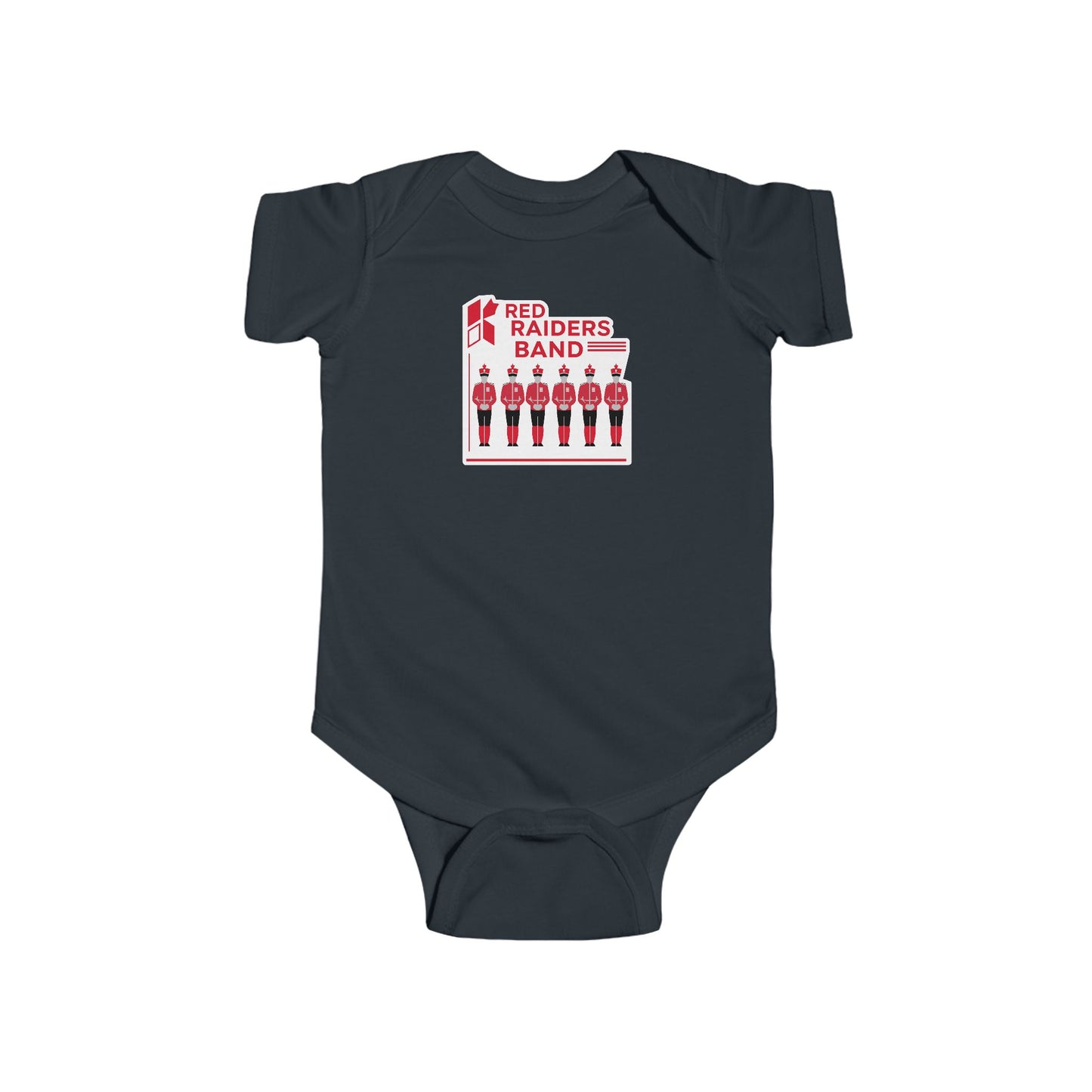Short Sleeve Baby Bodysuit \ Marion County Red Raiders Band \ MCB1