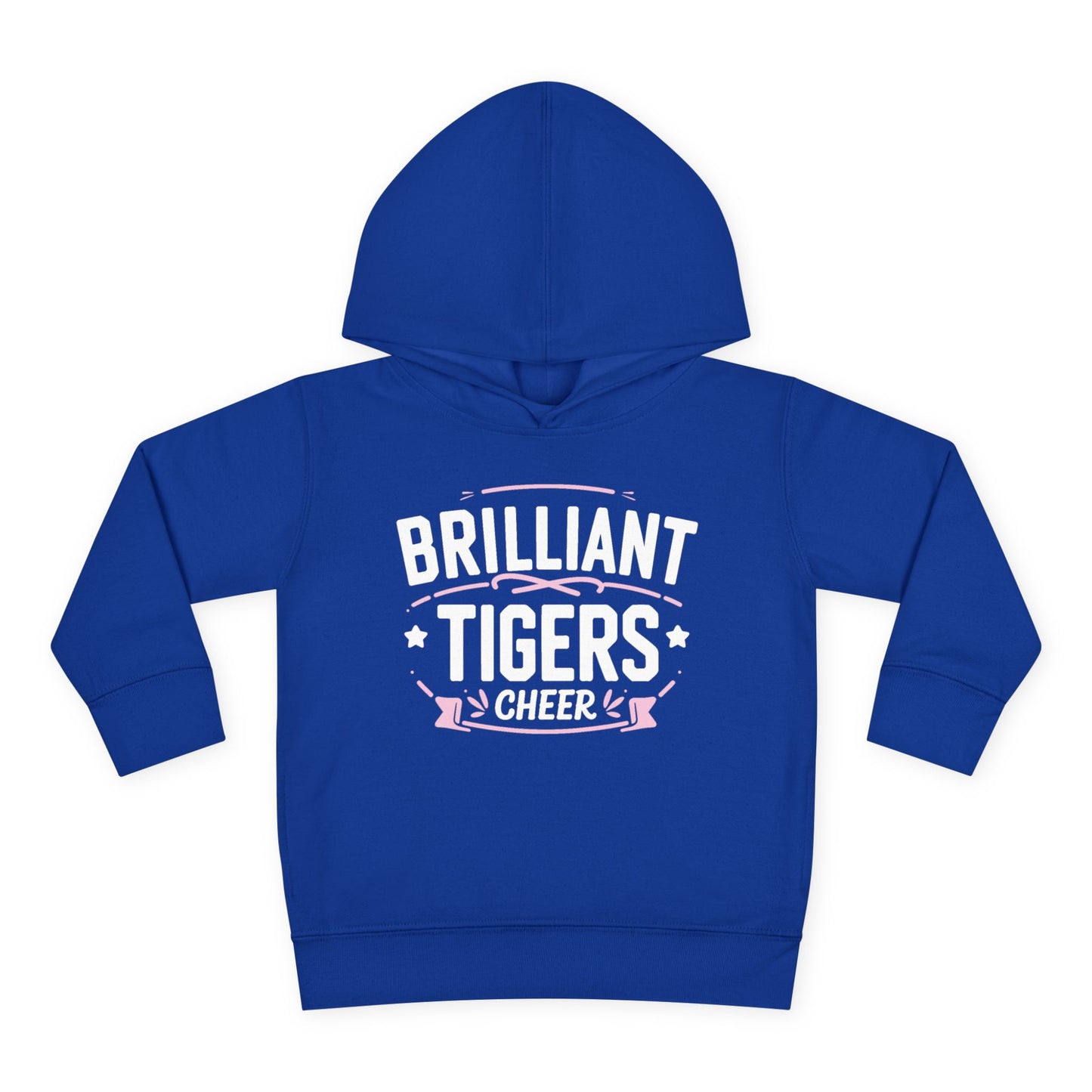 Toddler Hoodie Sweatshirt \ Brilliant Tigers Cheer \ BTC2