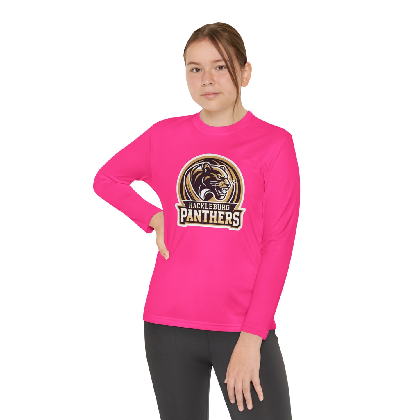 Youth Long Sleeve Tee \ Hackleburg Panthers \ HP2